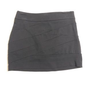 Express Black Mini Skirt